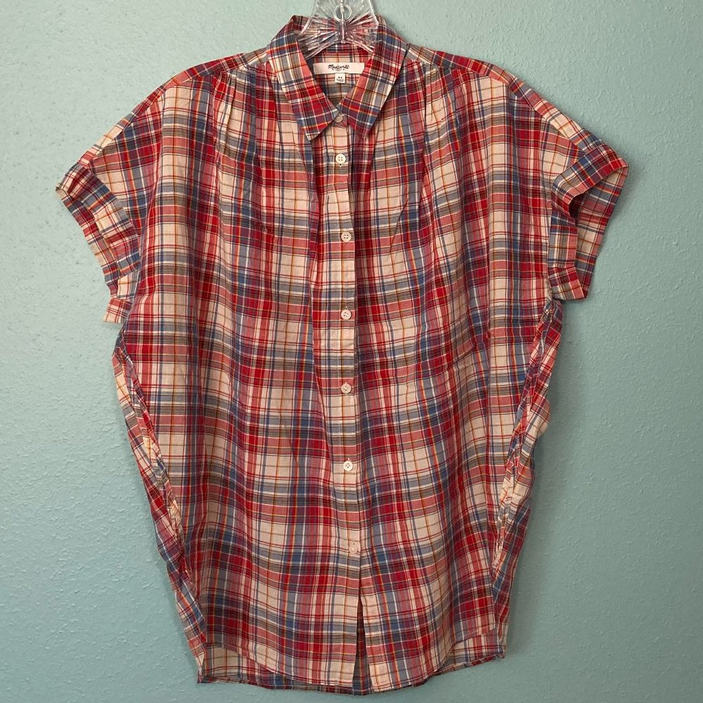 Madewell Central shirt in Bergen Plaid